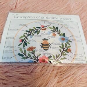 Floral Embroidery Stitch Guide